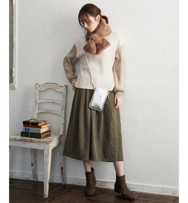 ikka「スエードライクタックスカーチョ」|その他|