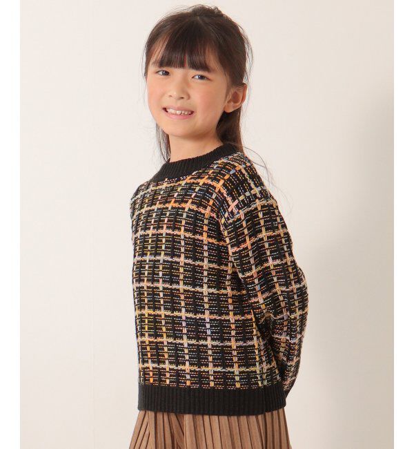 ikka kids「ジャガードレインボーニットプルオーバー（120~160cm）」|その他|