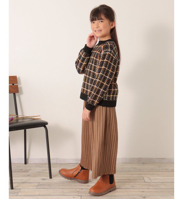 ikka kids「ジャガードレインボーニットプルオーバー（120~160cm）」|その他|