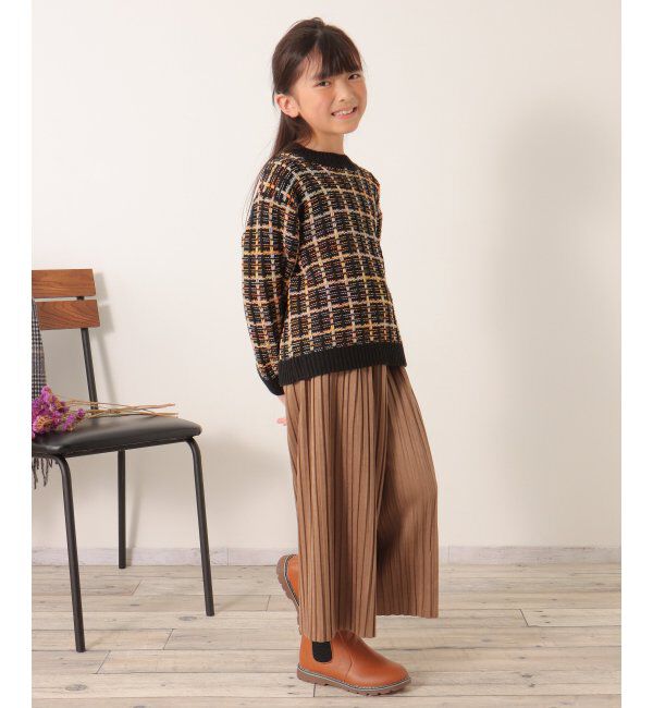 ikka kids「ジャガードレインボーニットプルオーバー（120~160cm）」|その他|