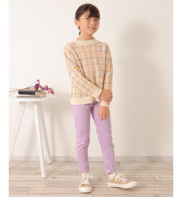 ikka kids「ジャガードレインボーニットプルオーバー（120~160cm）」|その他|