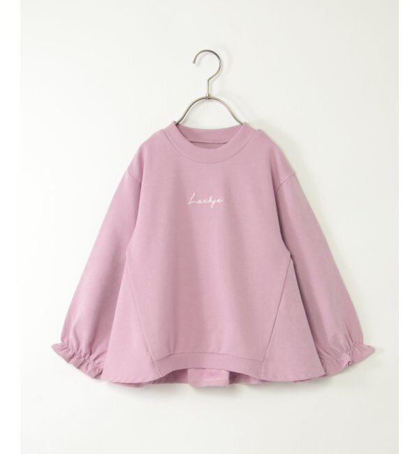 ikka kids「布帛ドッキング裏毛チュニック（120~160cm）」|Tシャツ・カットソー|ピンクケイ