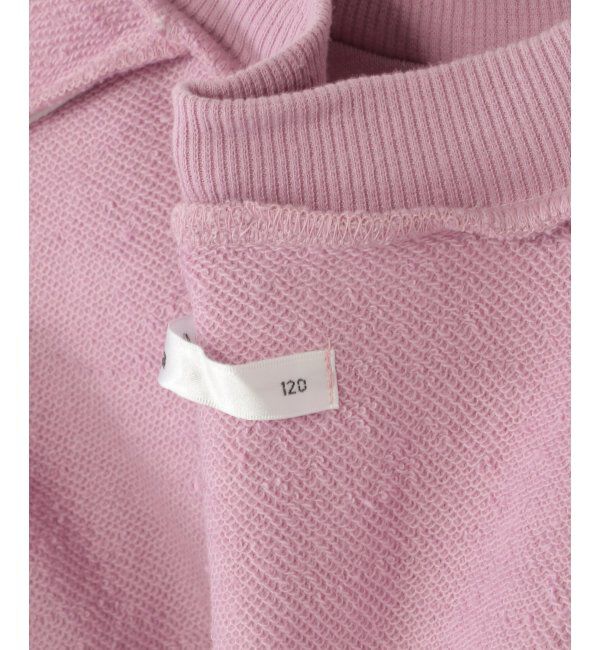 ikka kids「布帛ドッキング裏毛チュニック（120~160cm）」|Tシャツ・カットソー|