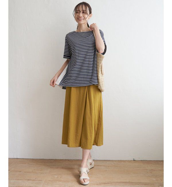 ikka「冷感サイド切替ボーダーPO」|その他|