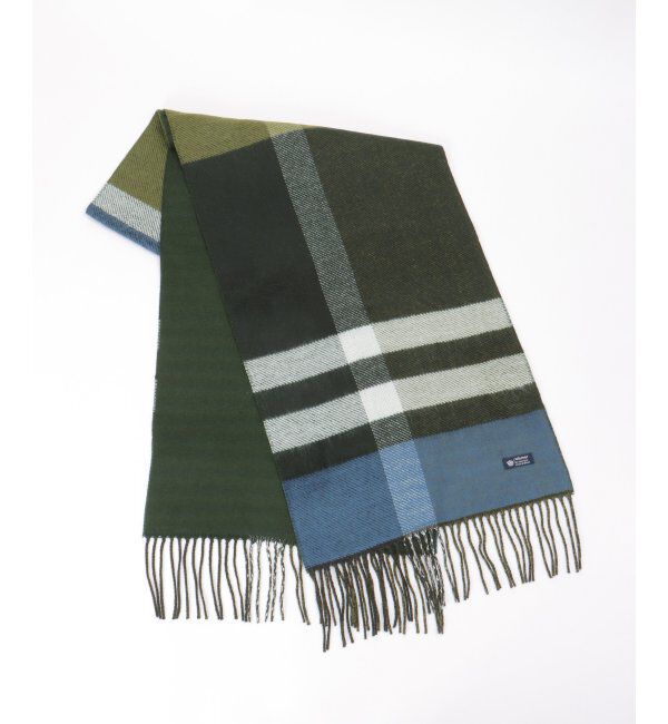 ikka「リバーシブルチェックマフラー」|マフラー|