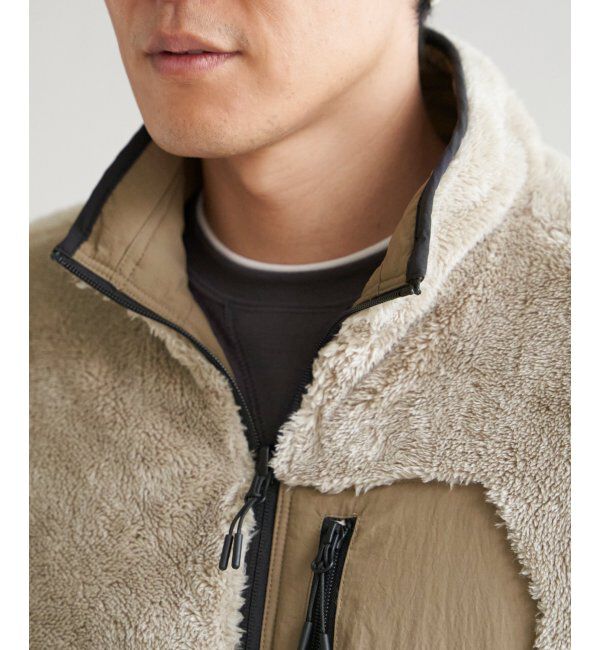 ikka「リバーシブルナイロンフリースブルゾン」|ブルゾン・スタジャン|