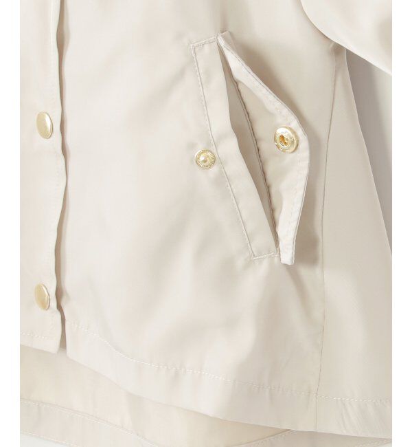 ikka kids「サテンフレア比翼マウンテンパーカー（120~160cm）」|その他|