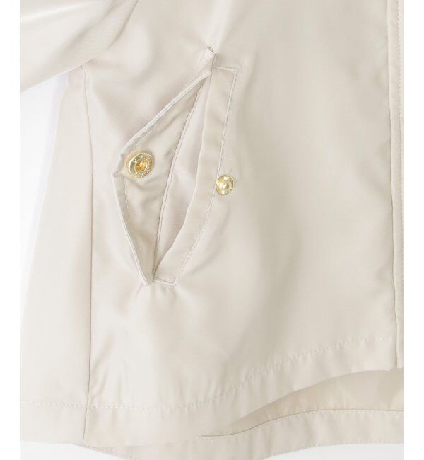 ikka kids「サテンフレア比翼マウンテンパーカー（120~160cm）」|その他|