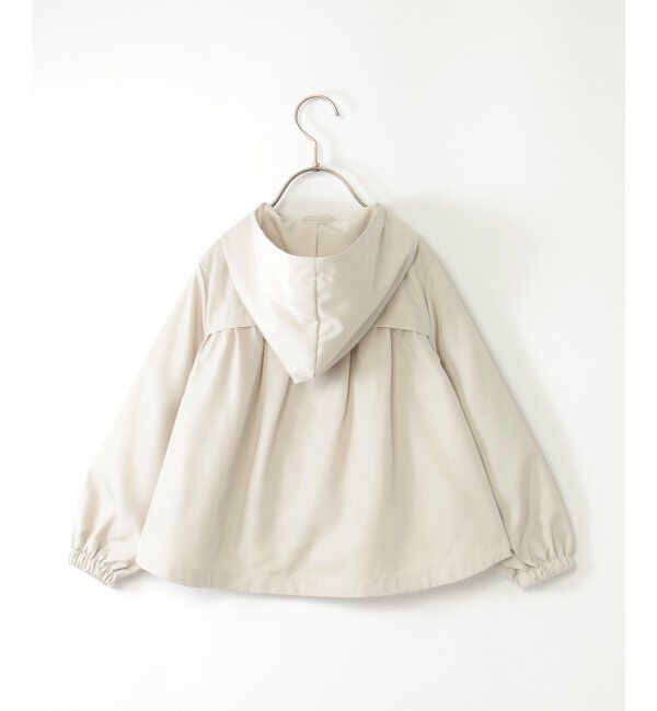 ikka kids「サテンフレア比翼マウンテンパーカー（120~160cm）」|その他|