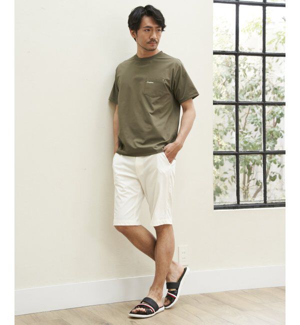 ikka「速乾COOLポケットプリントTシャツ」|Tシャツ・カットソー|