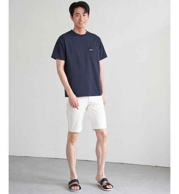 ikka「速乾COOLポケットプリントTシャツ」|Tシャツ・カットソー|