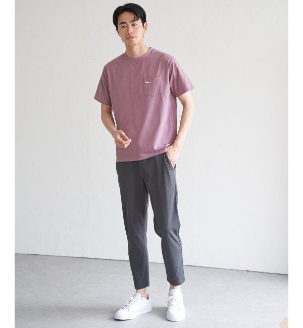 ikka「速乾COOLポケットプリントTシャツ」|Tシャツ・カットソー|