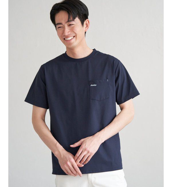 ikka「速乾COOLポケットプリントTシャツ」|Tシャツ・カットソー|