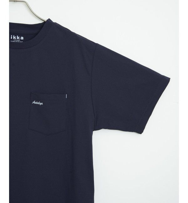 ikka「速乾COOLポケットプリントTシャツ」|Tシャツ・カットソー|