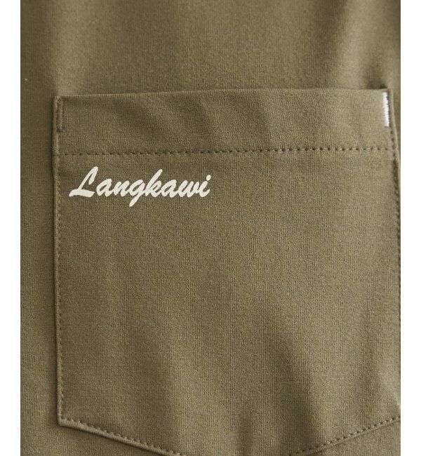 ikka「速乾COOLポケットプリントTシャツ」|Tシャツ・カットソー|