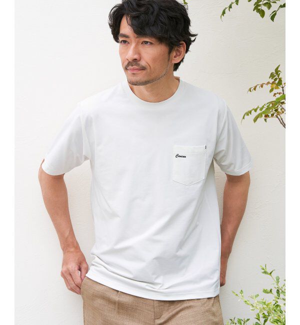 ikka「速乾COOLポケットプリントTシャツ」|Tシャツ・カットソー|