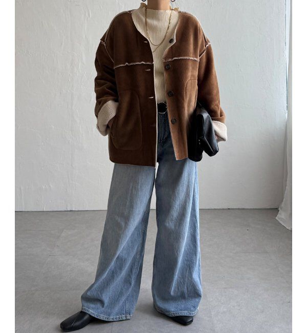 Lbc with Life「コーデュロイリバーシブルジャケット」|ブルゾン・スタジャン|