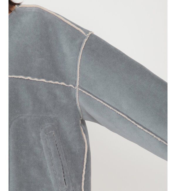 Lbc with Life「コーデュロイリバーシブルジャケット」|ブルゾン・スタジャン|