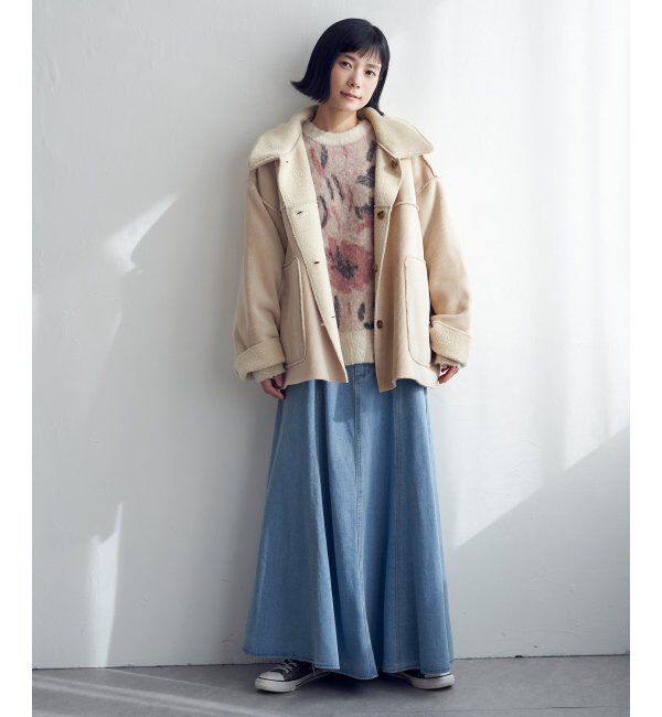 Lbc with Life「ボアコーデュロイリバエリツキＪＫ」|ブルゾン・スタジャン|