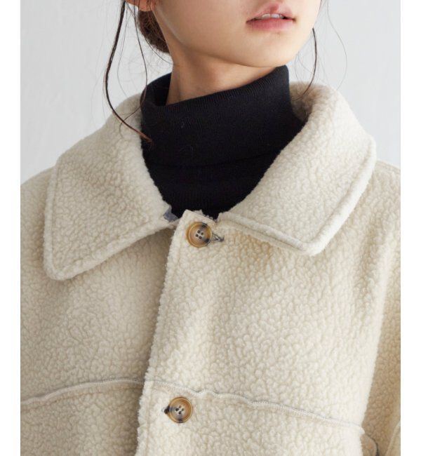 Lbc with Life「ボアコーデュロイリバエリツキＪＫ」|ブルゾン・スタジャン|