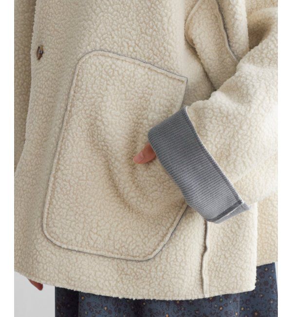 Lbc with Life「ボアコーデュロイリバエリツキＪＫ」|ブルゾン・スタジャン|