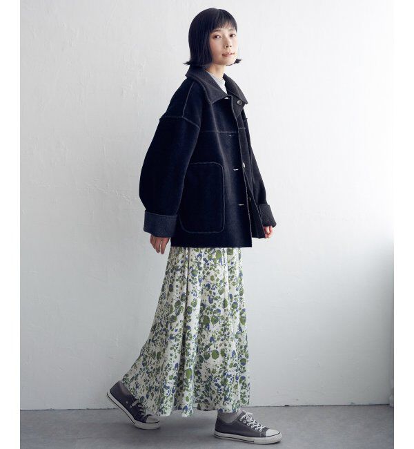 Lbc with Life「ボアコーデュロイリバエリツキＪＫ」|ブルゾン・スタジャン|