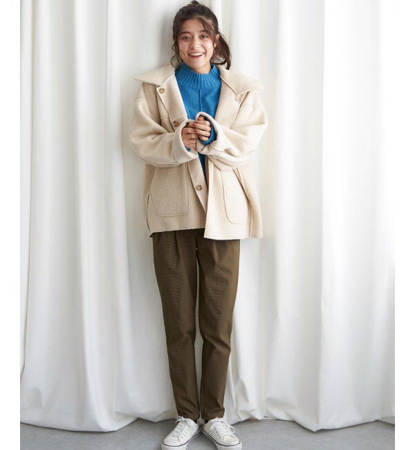 Lbc with Life「ボアコーデュロイリバエリツキＪＫ」|ブルゾン・スタジャン|