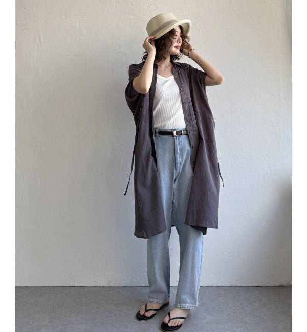 Lbc with Life「エアリーフレンチギャザーワンピース」|ワンピース|