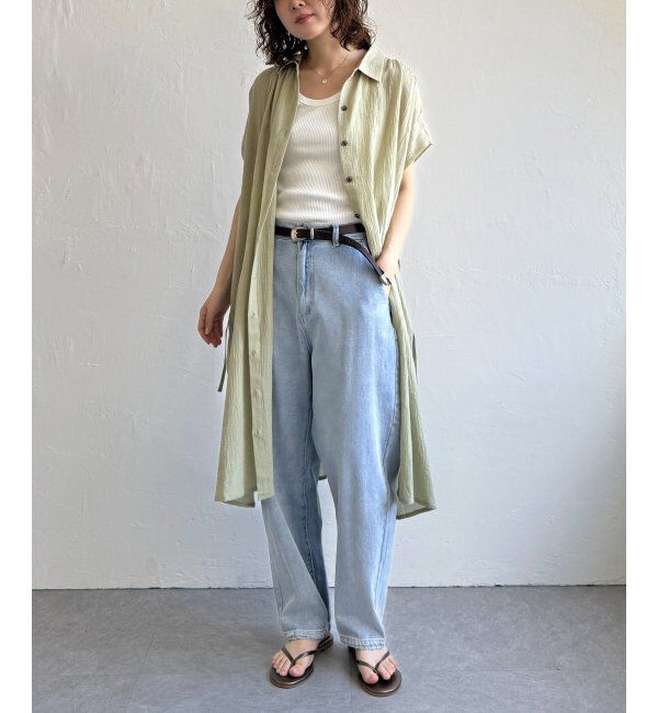 Lbc with Life「エアリーフレンチギャザーワンピース」|ワンピース|