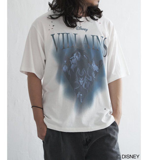 VENCE share style「ヴィランズダメージTシャツ」|Tシャツ・カットソー|オフホワイト