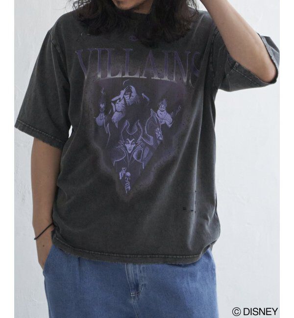 VENCE share style「ヴィランズダメージTシャツ」|Tシャツ・カットソー|ブラック