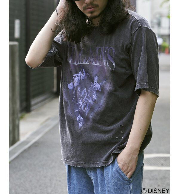 VENCE share style「ヴィランズダメージTシャツ」|Tシャツ・カットソー|
