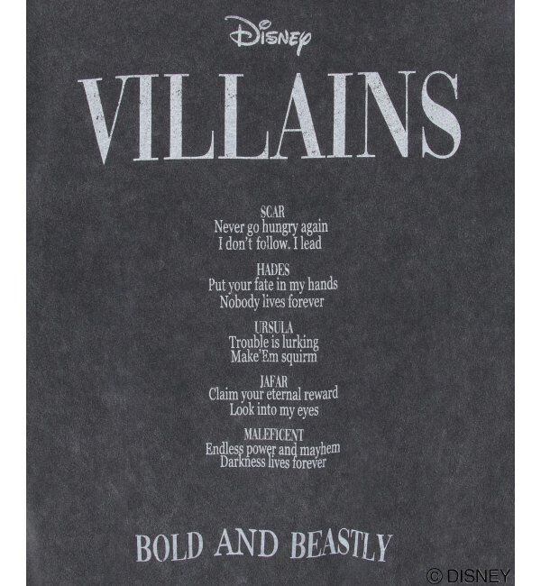 VENCE share style「ヴィランズダメージTシャツ」|Tシャツ・カットソー|