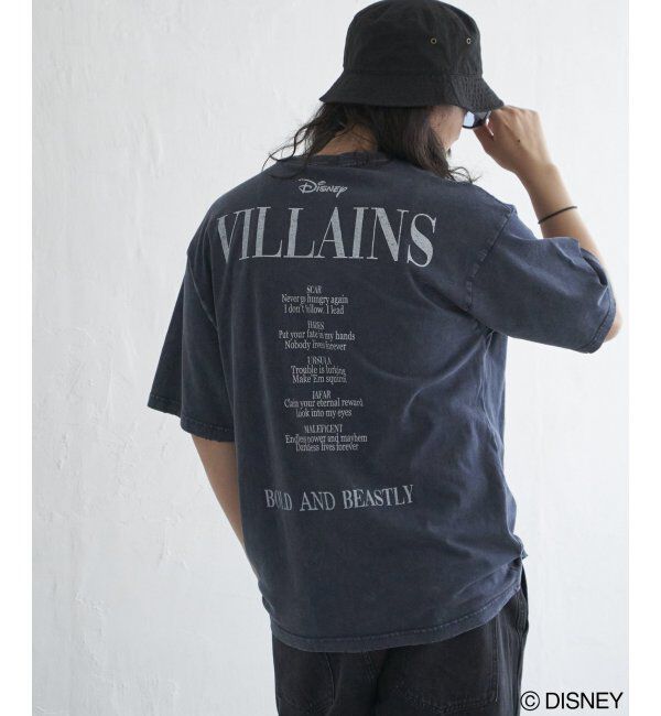 VENCE share style「ヴィランズダメージTシャツ」|Tシャツ・カットソー|ネイビー