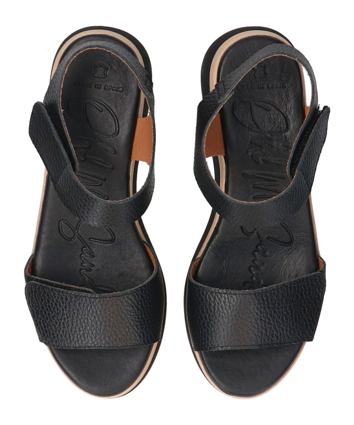 IMPORT SELECT「【Oh my Sandals】ベルクロローヒールサンダル(E52500)」|サンダル|