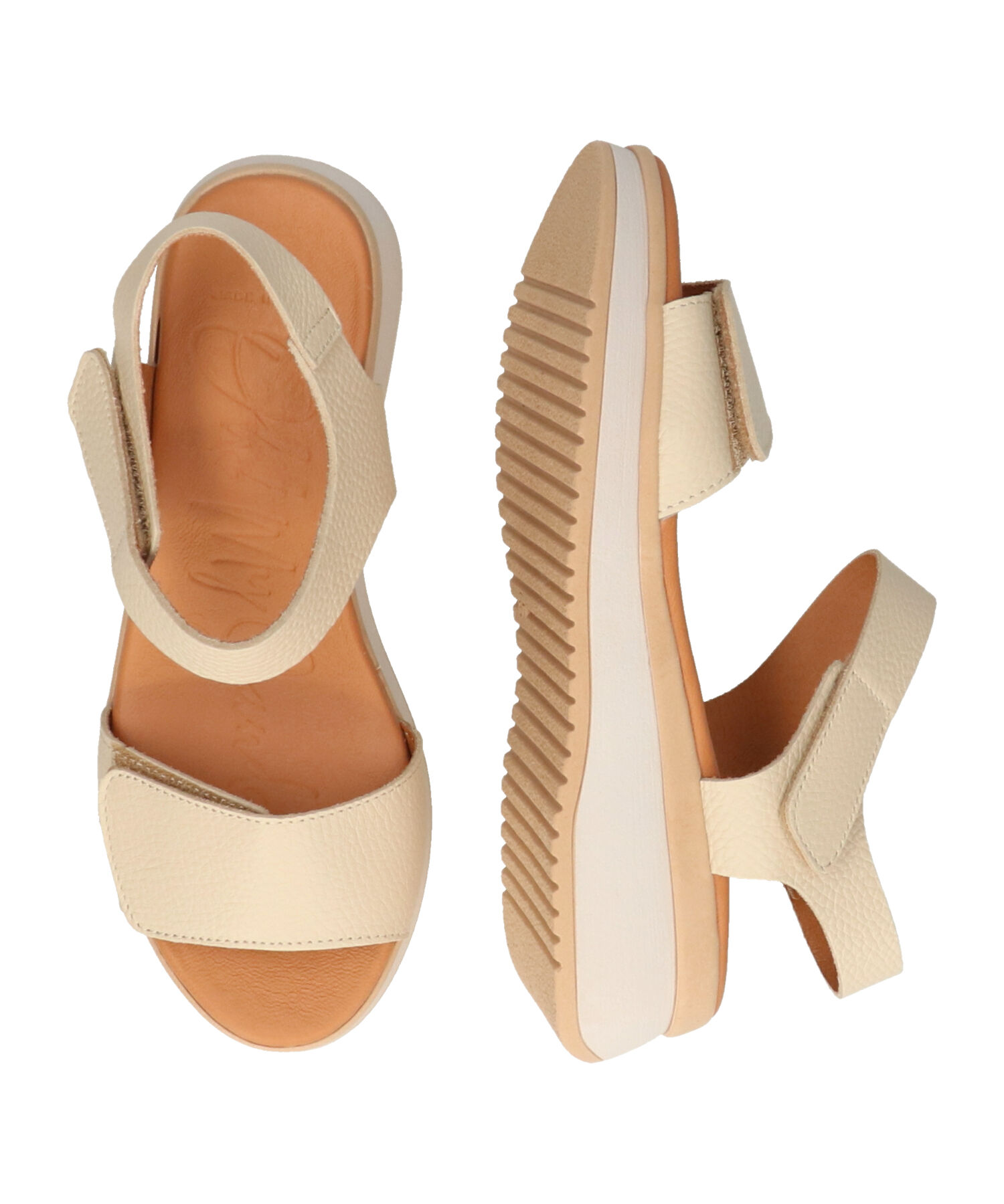 IMPORT SELECT「【Oh my Sandals】ベルクロローヒールサンダル(E52500)」|サンダル|