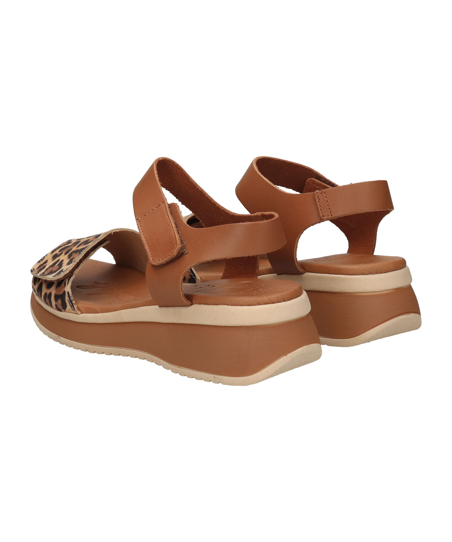 IMPORT SELECT「【Oh my Sandals】ベルクロローヒールサンダル(E52500)」|サンダル|