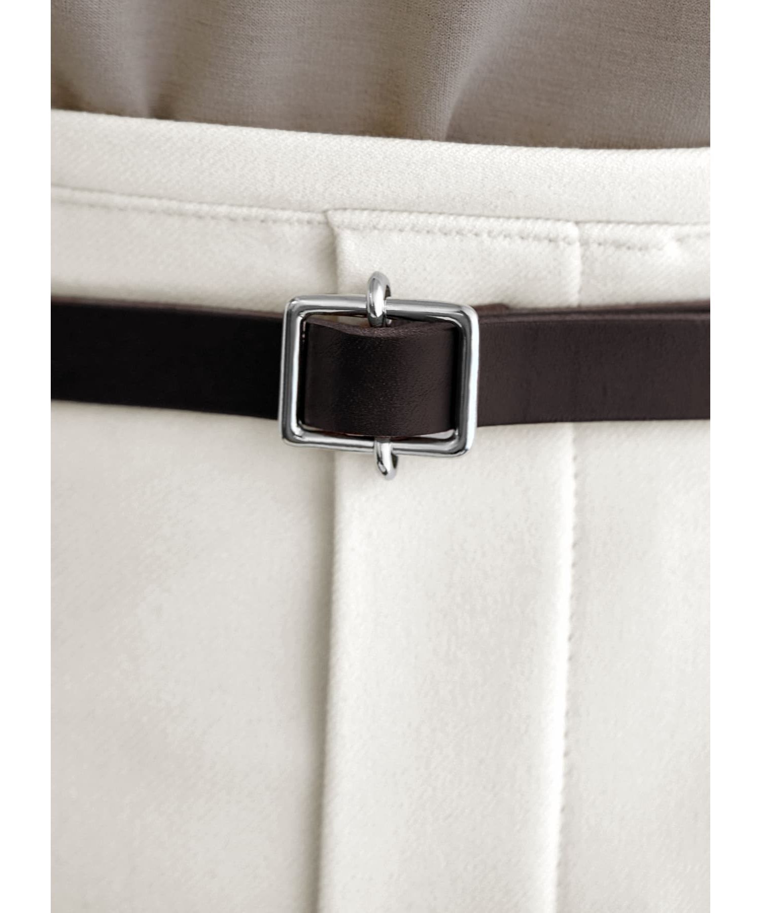 STYLE DELI「サイズ自在な穴なし15mmレザーベルト」|ベルト|