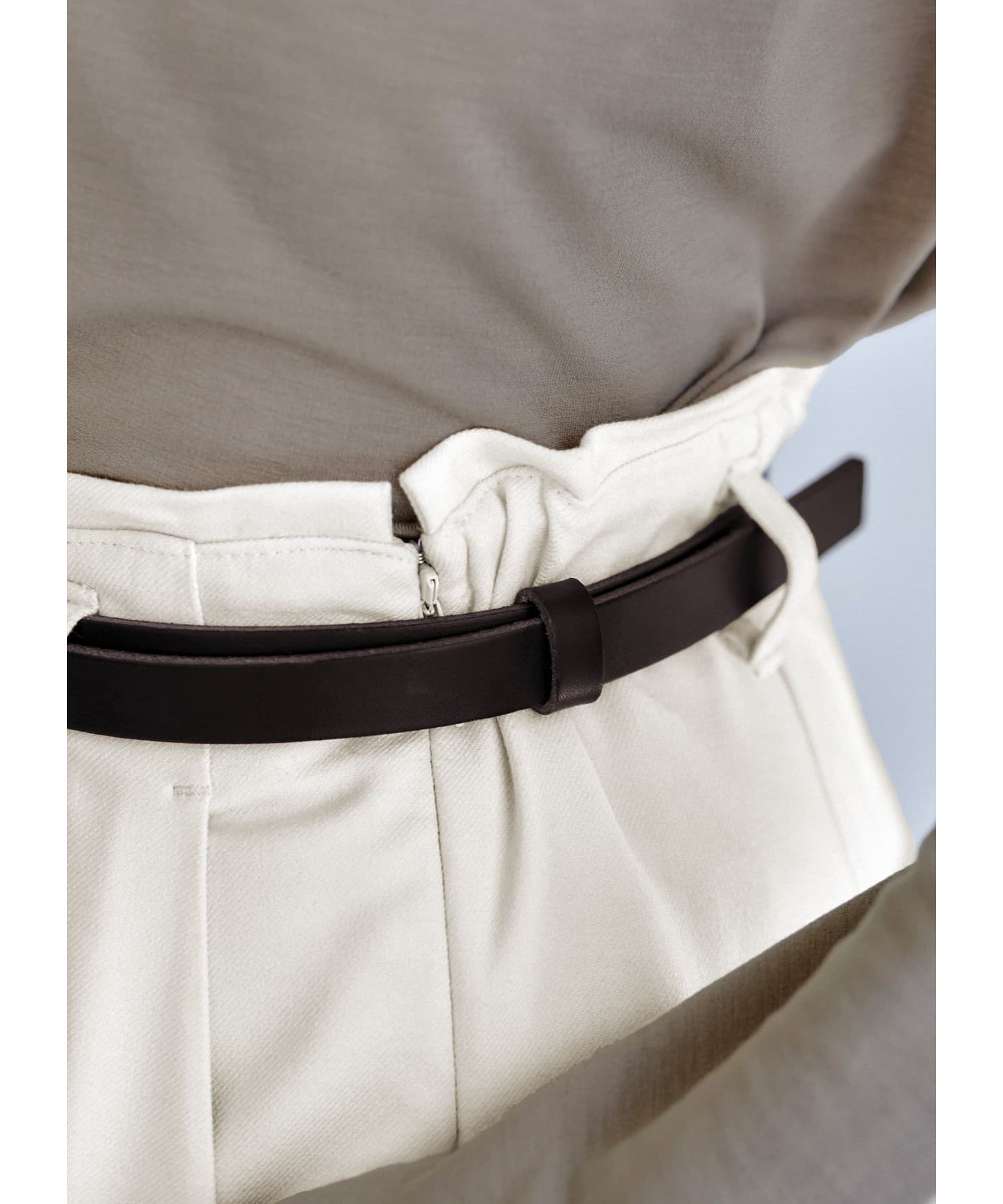 STYLE DELI「サイズ自在な穴なし15mmレザーベルト」|ベルト|