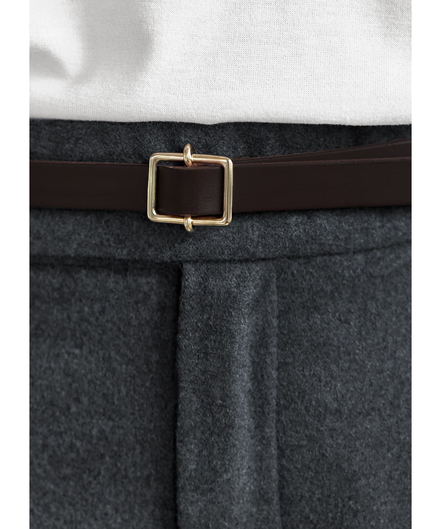 STYLE DELI「サイズ自在な穴なし15mmレザーベルト」|ベルト|