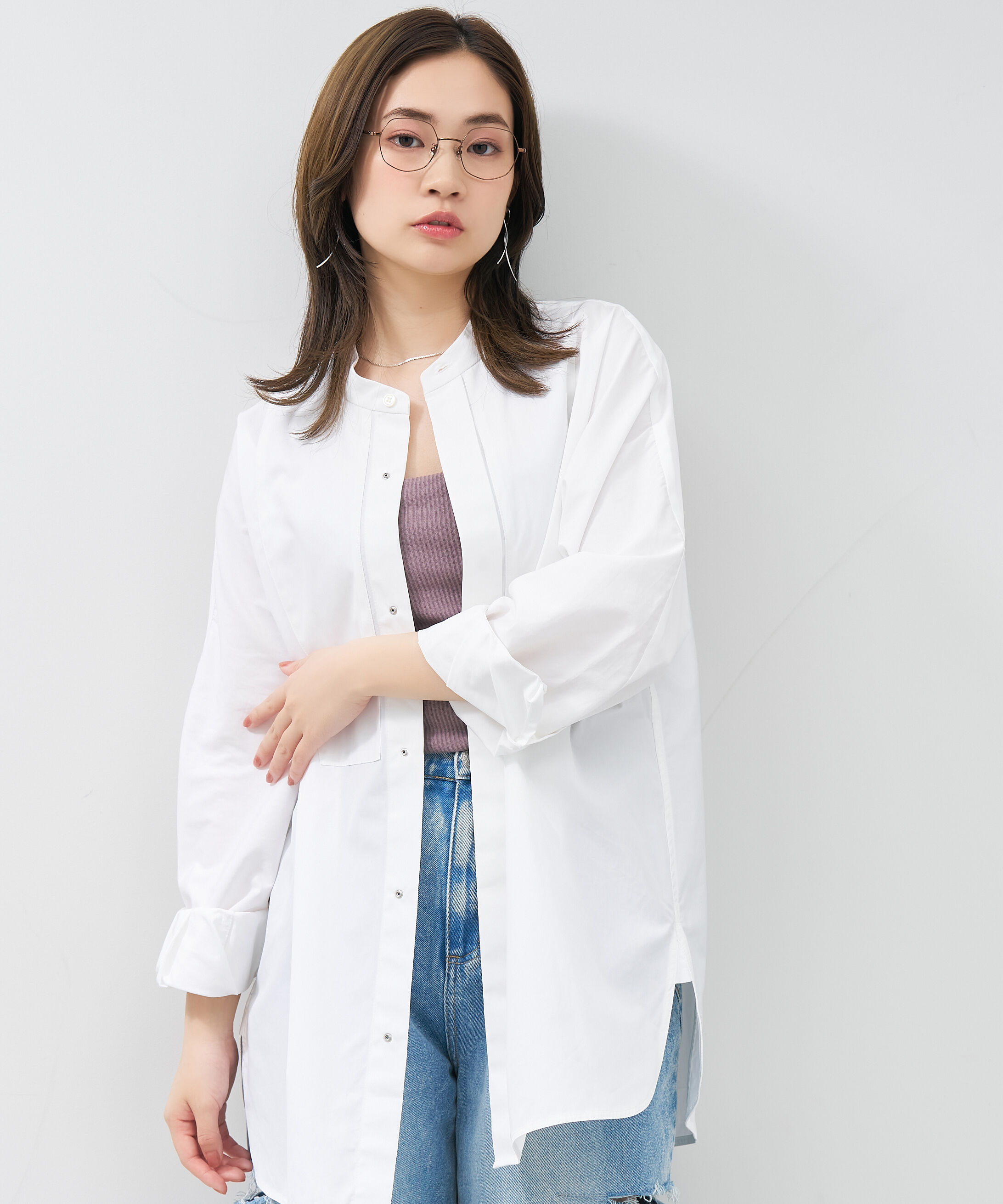  「ボストン型 ヘプタゴン 多角形 デザイン性のあるオシャレなメガネ｜メタル ユニセックス レンズ交換券付き」|メガネ|