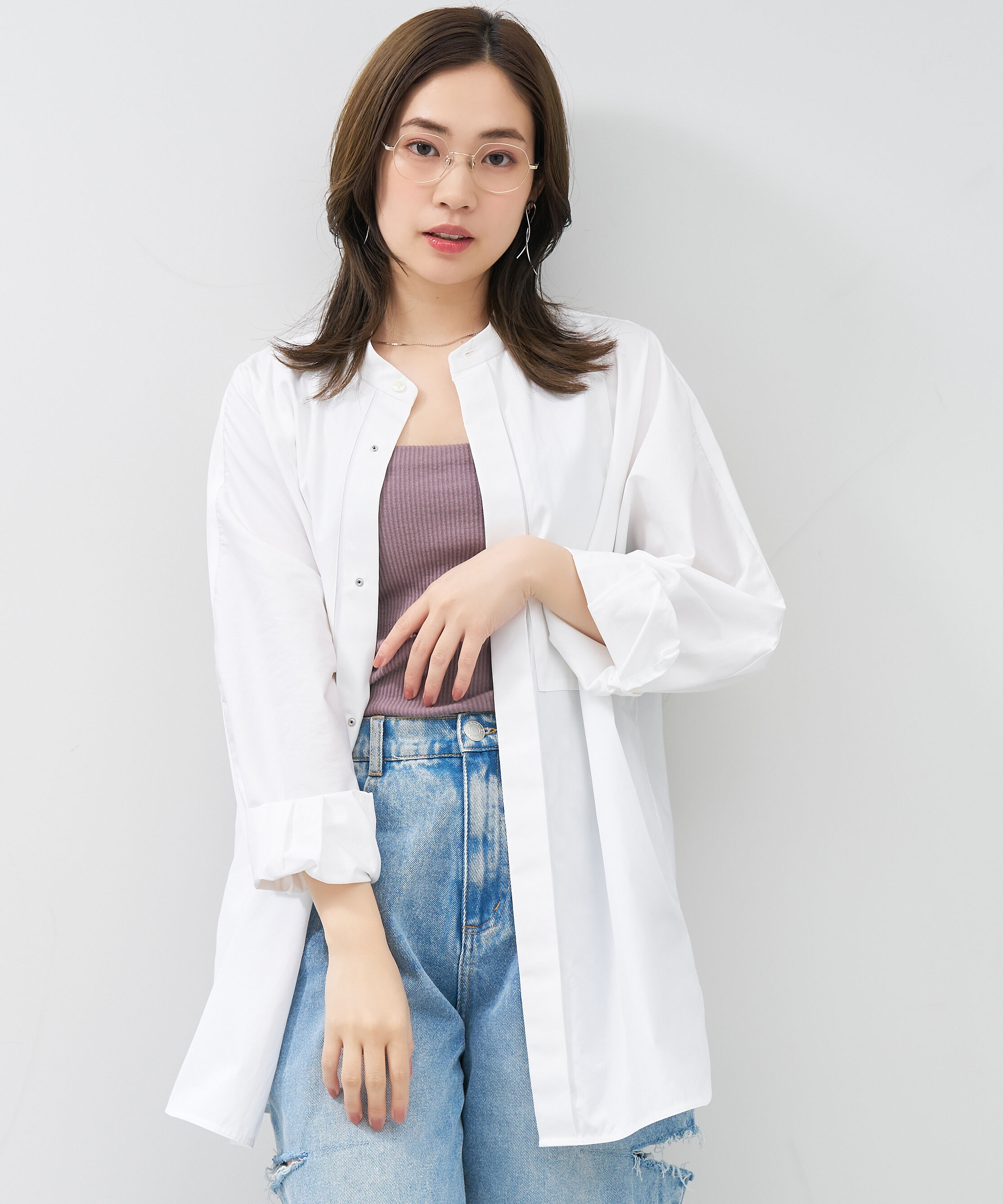  「ボストン型 ヘプタゴン 多角形 デザイン性のあるオシャレなメガネ｜メタル ユニセックス レンズ交換券付き」|メガネ|