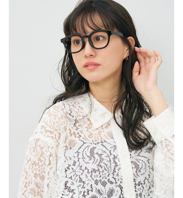  「ウェリントン型 メガネ | 軽量｜太縁｜黒縁フレーム|伊達メガネ|ユニセックス｜ビジネス レンズ交換券付」|メガネ|