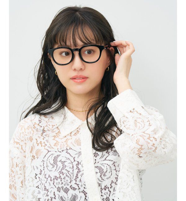  「ウェリントン型 メガネ | 軽量｜太縁｜黒縁フレーム|伊達メガネ|ユニセックス｜ビジネス レンズ交換券付」|メガネ|