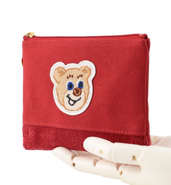 LOVERARY BY FEILER「オールドテディ　ワッペンポーチ　L/OTE-233072」|ポーチ|
