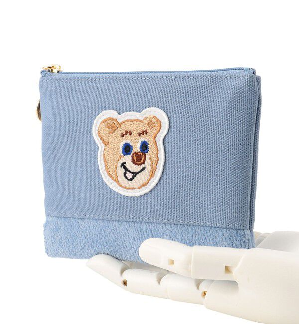 LOVERARY BY FEILER「オールドテディ　ワッペンポーチ　L/OTE-233072」|ポーチ|