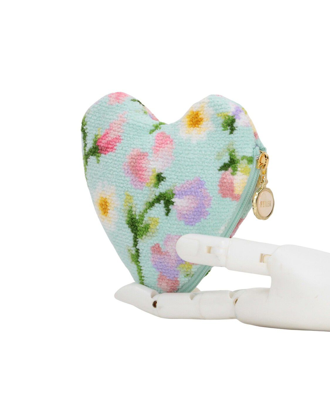 FEILER「スウィートスイートピー　ハートポーチ　SSP-251135」|ポーチ|