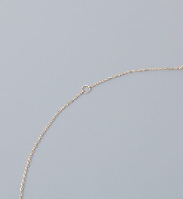 JUPITER「【K10】Vラインネックレス　＜長さ調整可能：36.1cm,最長: 39.6cm>」|ネックレス|