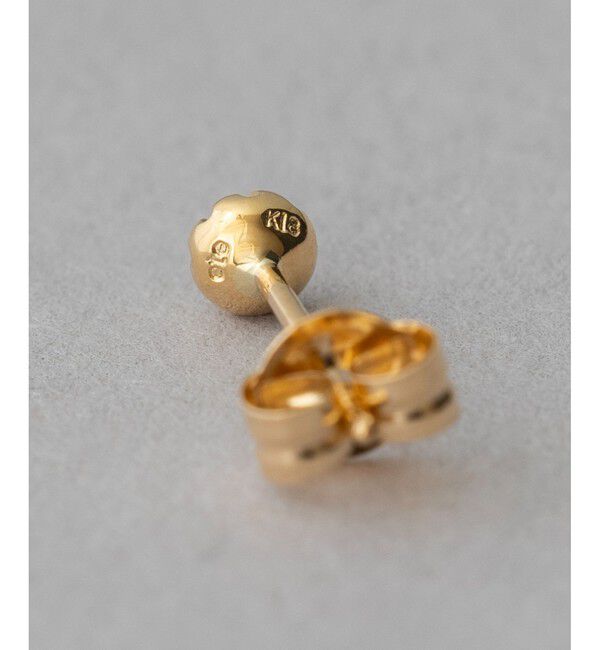 ete「K18YG フルール ピアス（誕生石 5・7・9月）」|ピアス|