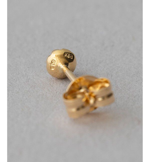 ete「K18YG フルール ピアス（誕生石 5・7・9月）」|ピアス|